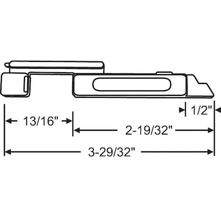 Strybuc Slide Bolt Set 900-12146A